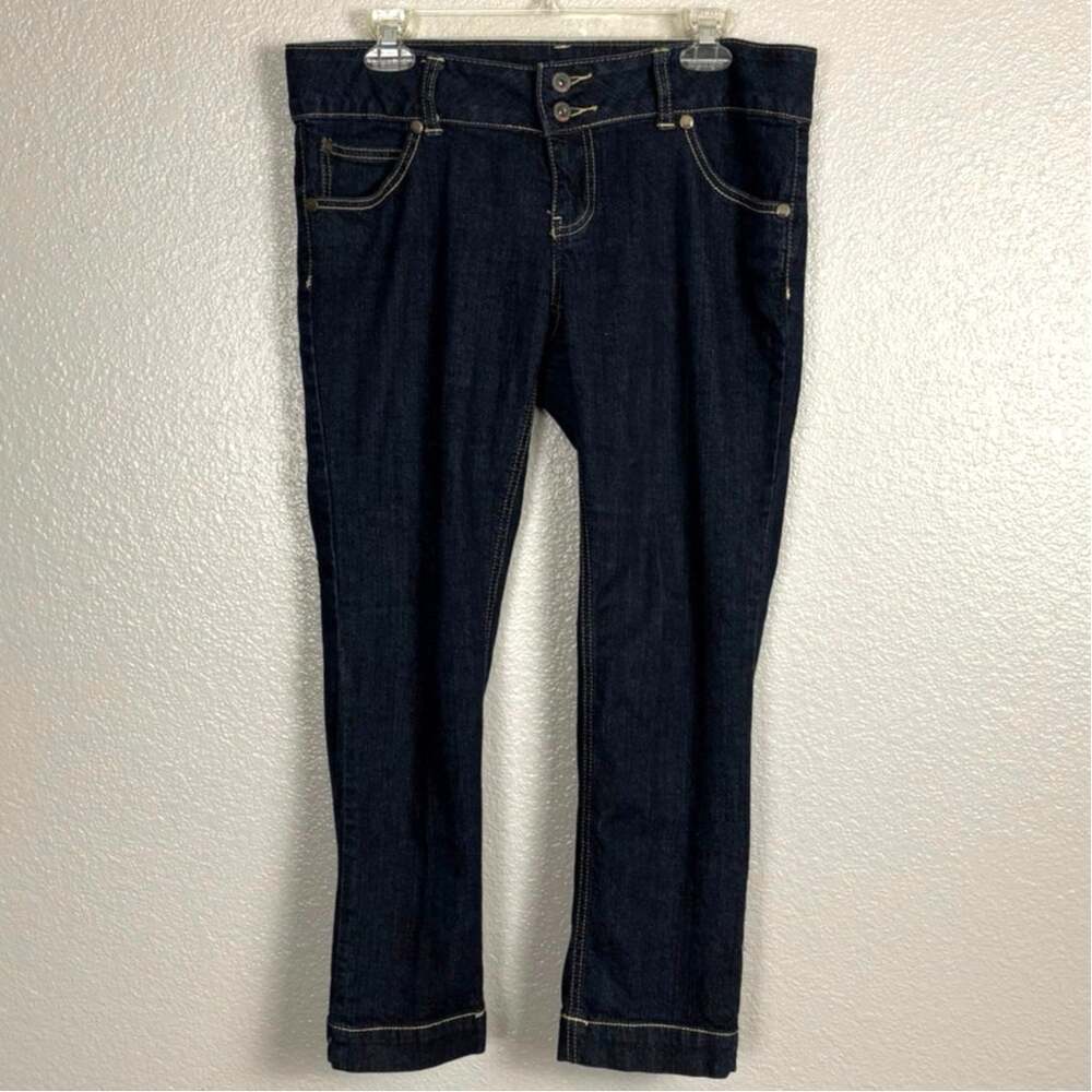 Arizona Jeans Co. Size 11 Cotton Blend Dark Wash Bootcut Leg Style Women’s Jeans